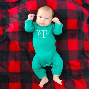 Personalized Baby Christmas Bodysuit