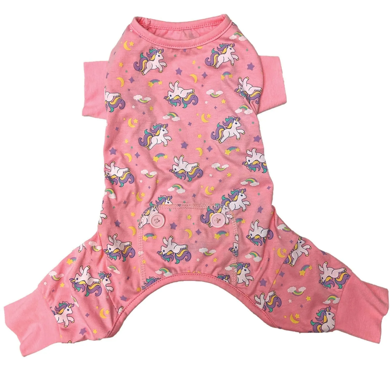 Pink Unicorn Dog Pajamas