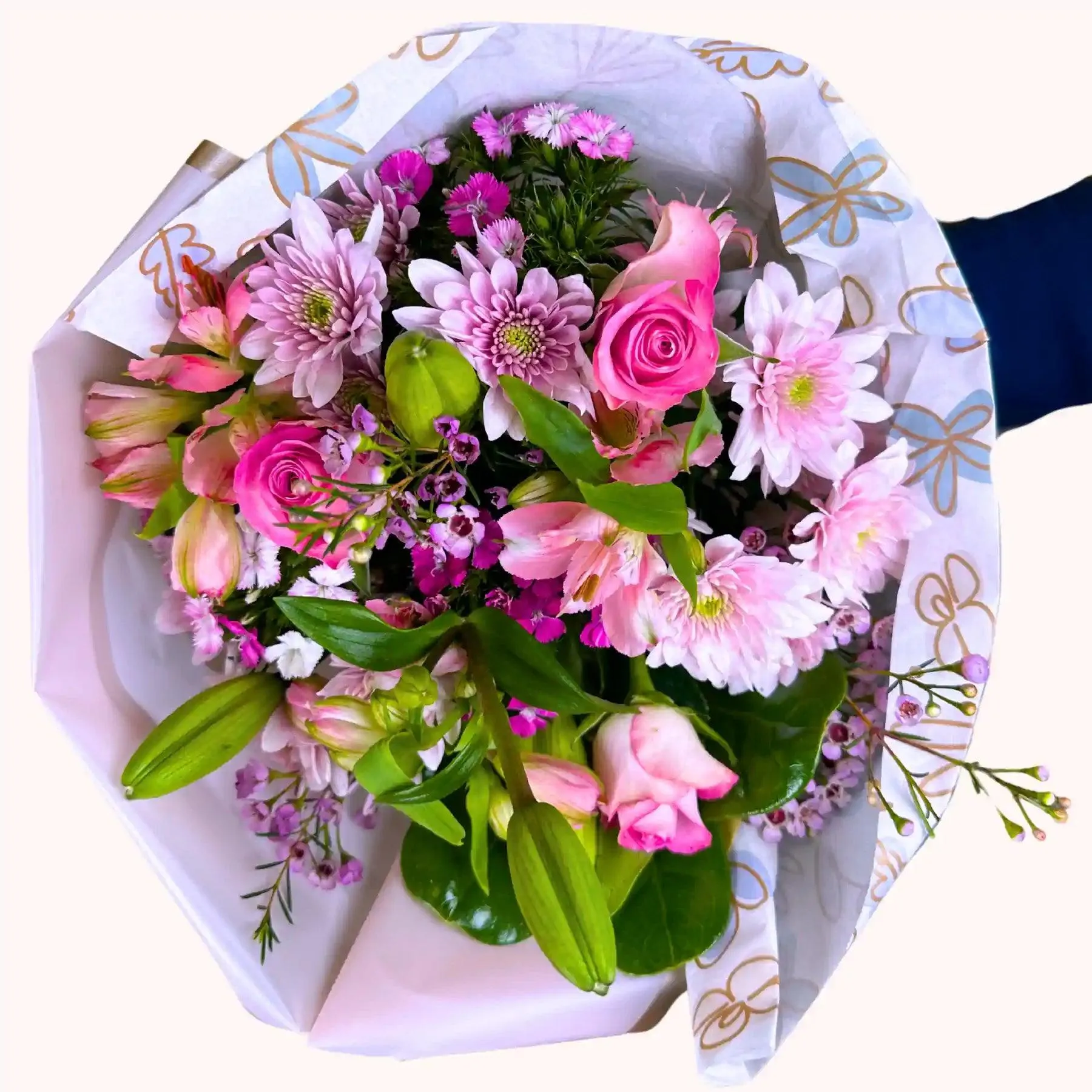 Pretty in Pink Flower Bouquet