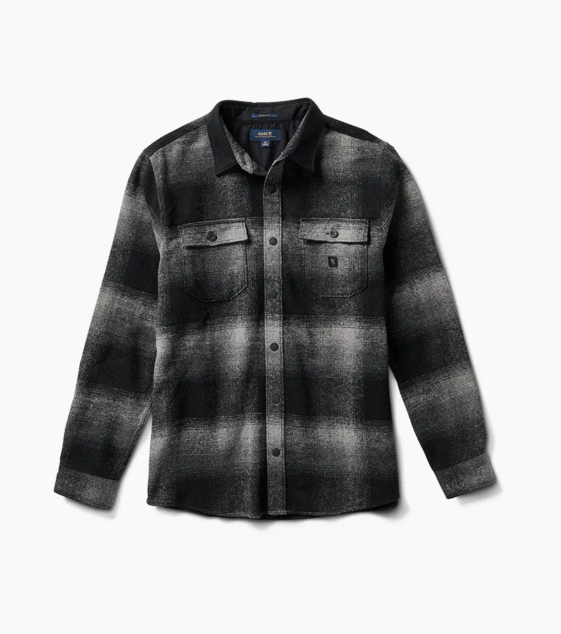 Roark Nordsman Flannel Shirt -Charcoal Heather