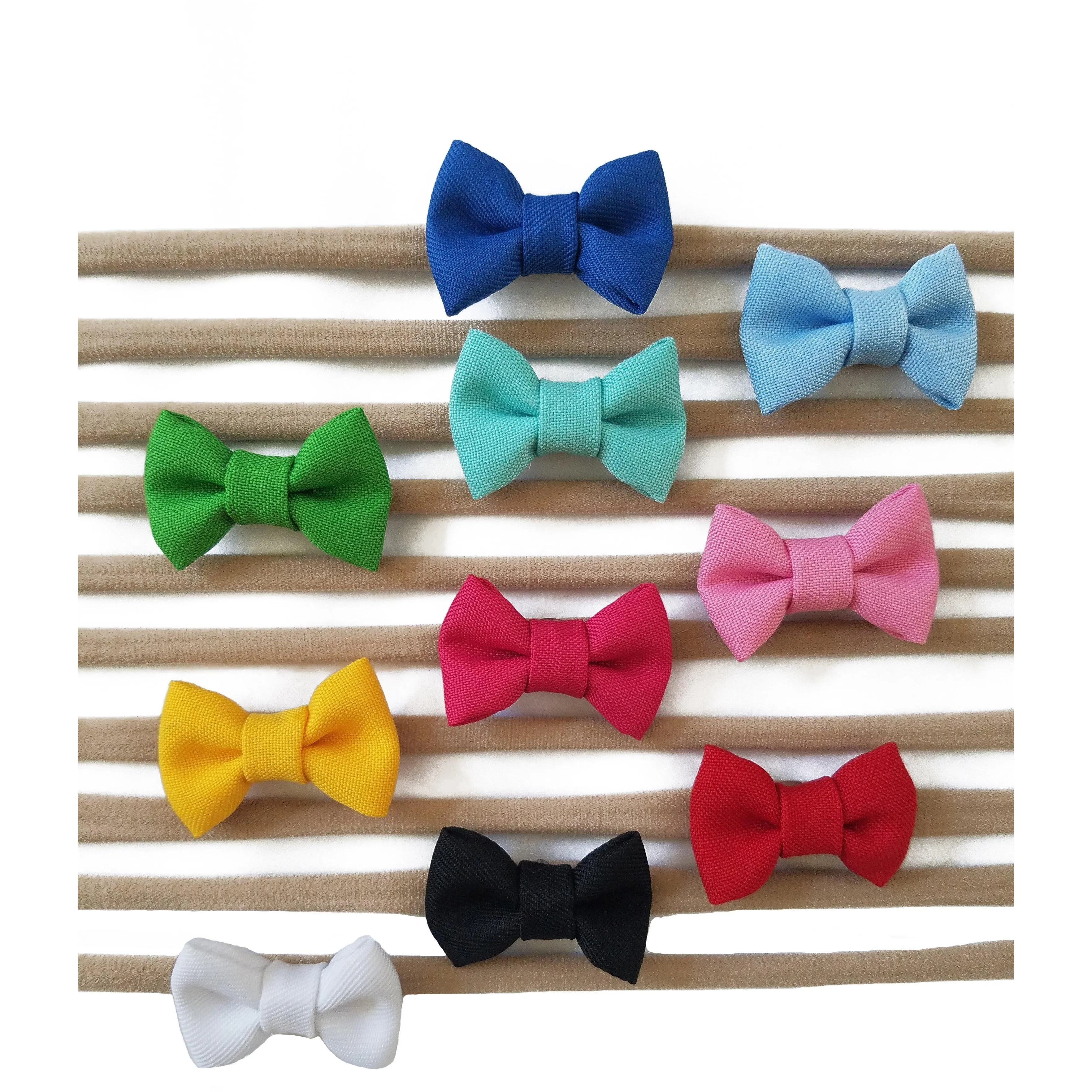 Royal Blue 1.5" Tiny Bow Headband