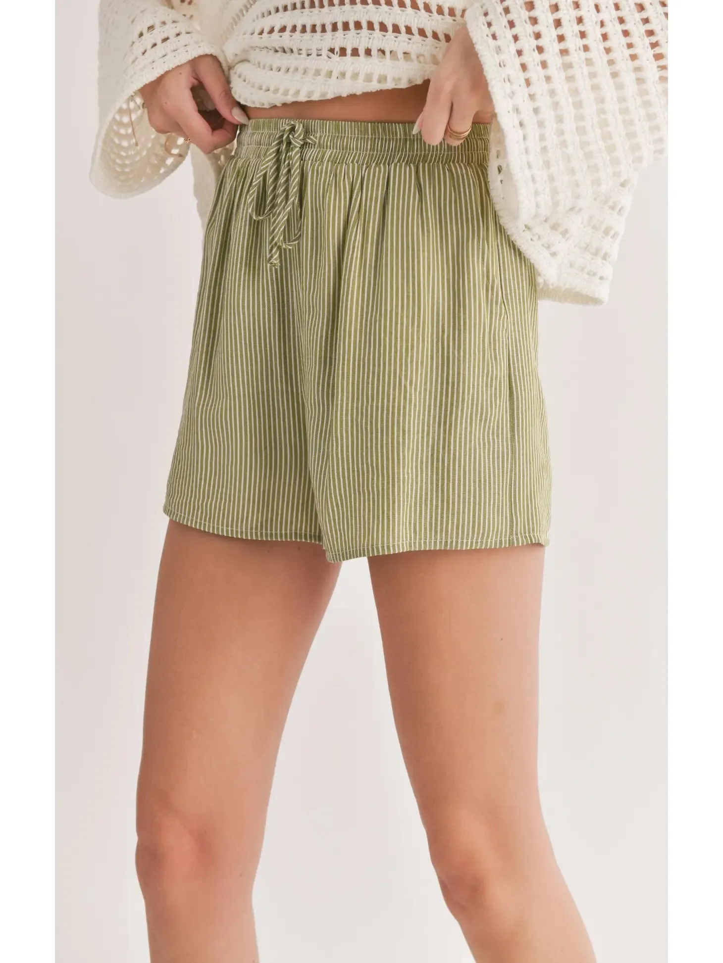 Sadie & Sage Oasis Pajama Shorts W Lining