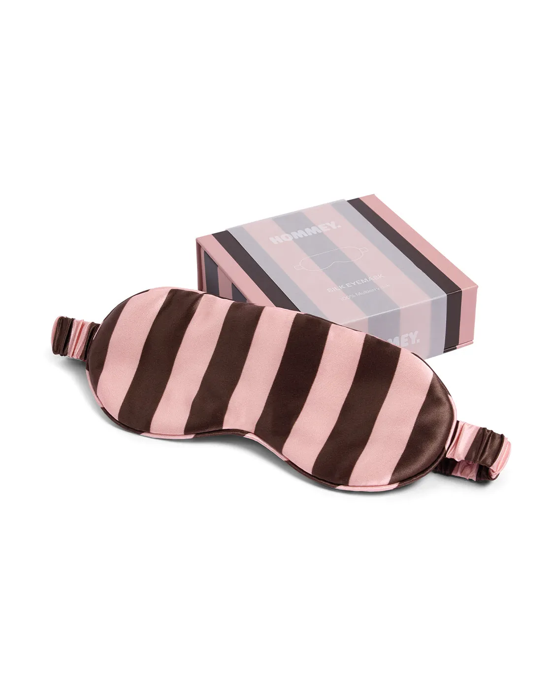 Silk Eyemask - Rocky Road Stripes