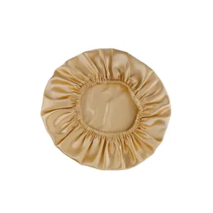 Silk Hair Bonnet - Double side no edge - Gold