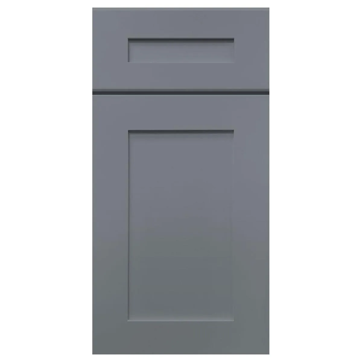 Sink Base Kitchen Cabinet SB24 Colonial Gray LessCare 24 in. width 34.5 in. height 24 in. depth