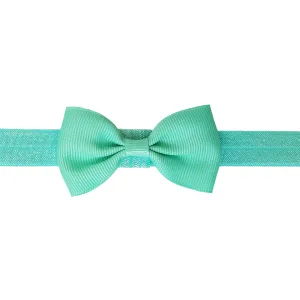 Tiffany Blue 2.5" Grosgrain Hair bow Headband