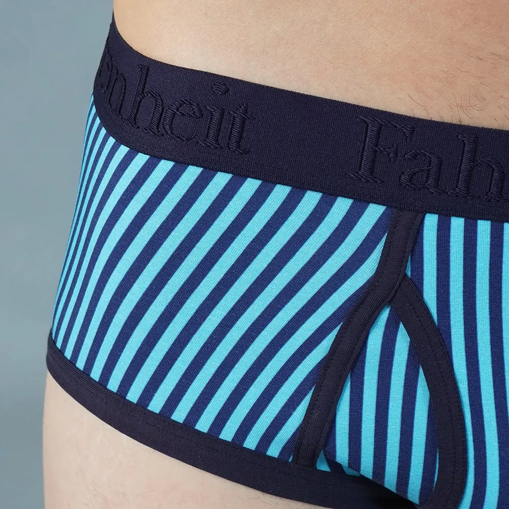 Wayne Brief | Vertical Stripe Blue