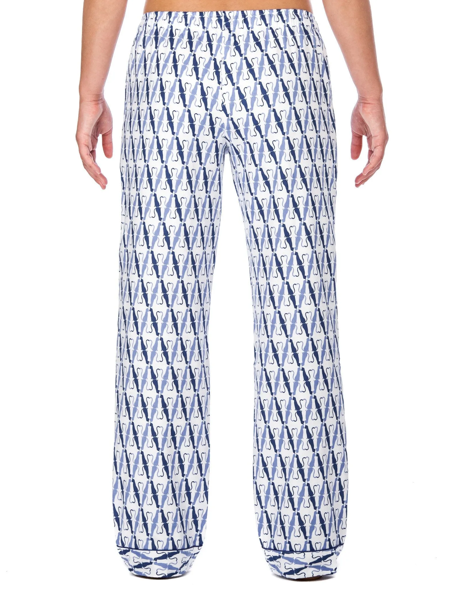 Women's Cotton Flannel Lounge Pants (2 Pack) - Relaxed Fit