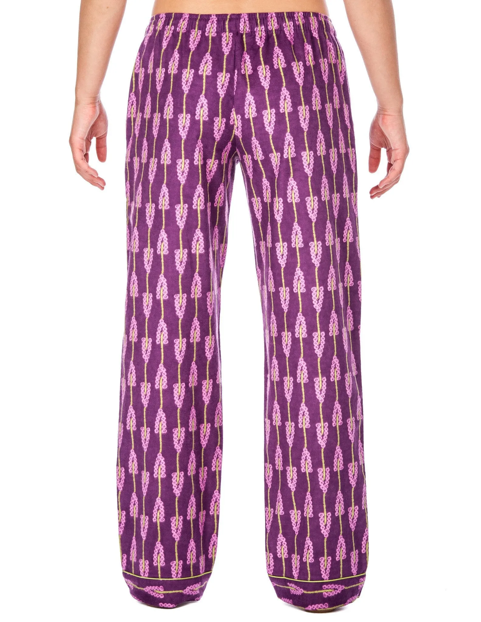 Women's Cotton Flannel Lounge Pants (2 Pack) - Relaxed Fit