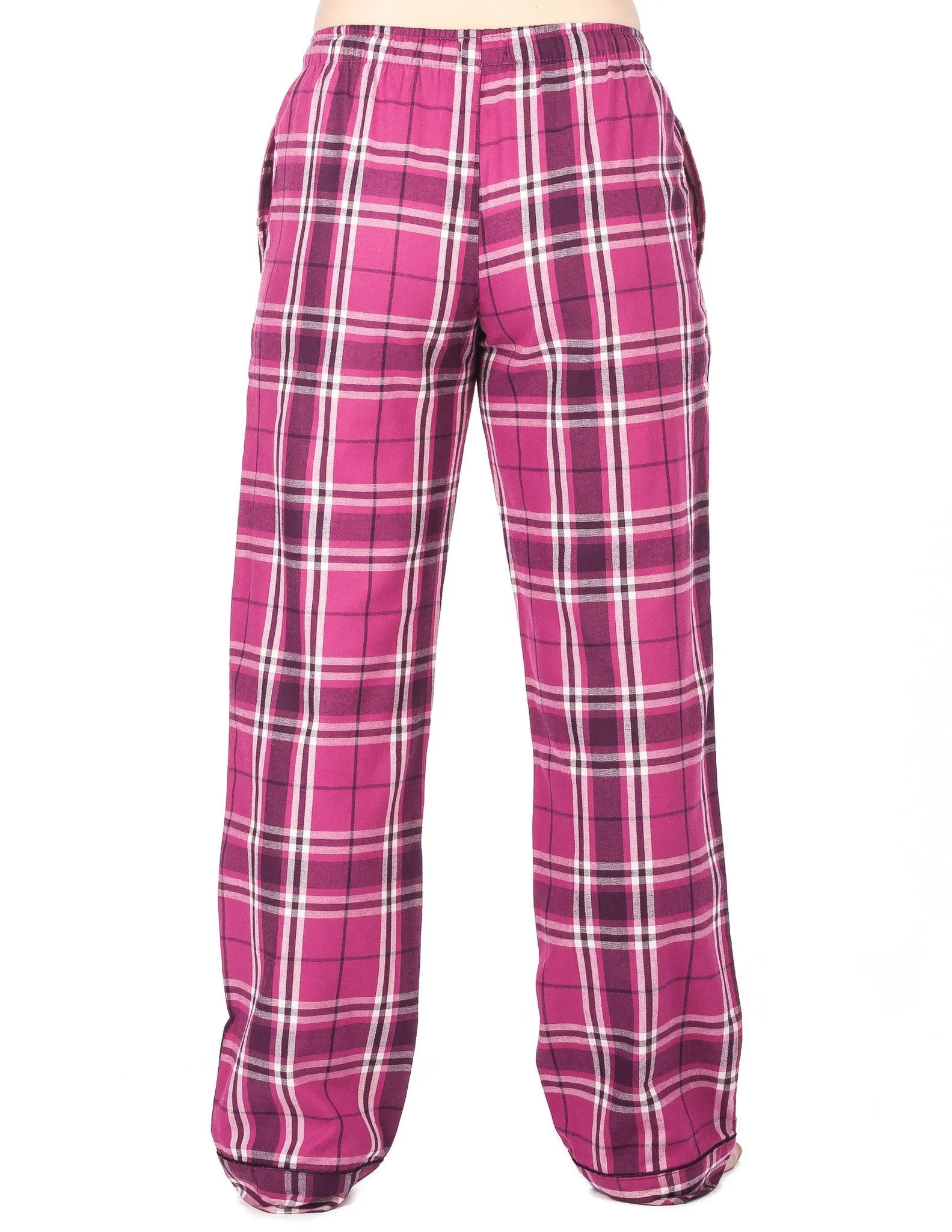 Women's Cotton Flannel Lounge Pants (2 Pack) - Relaxed Fit