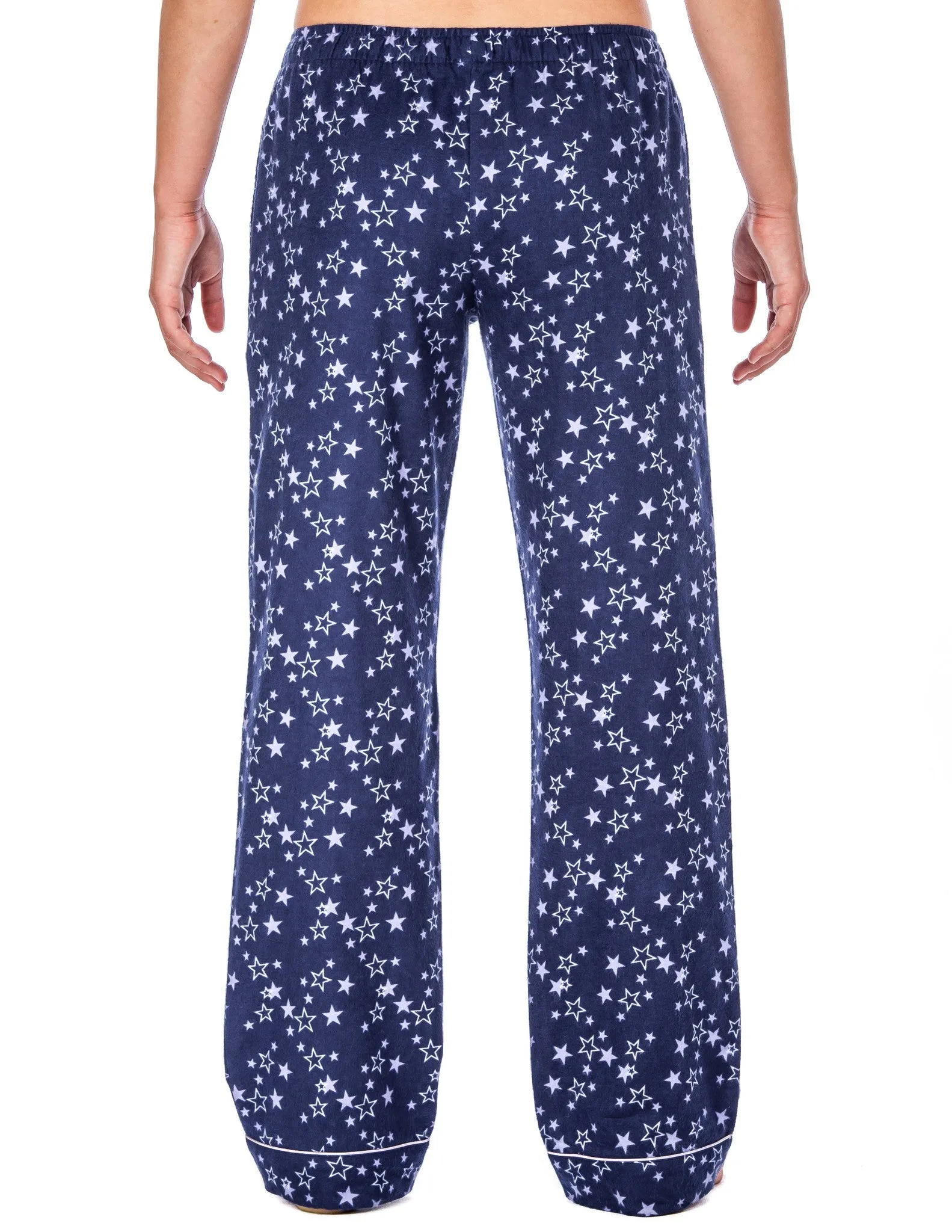 Women's Cotton Flannel Lounge Pants (2 Pack) - Relaxed Fit