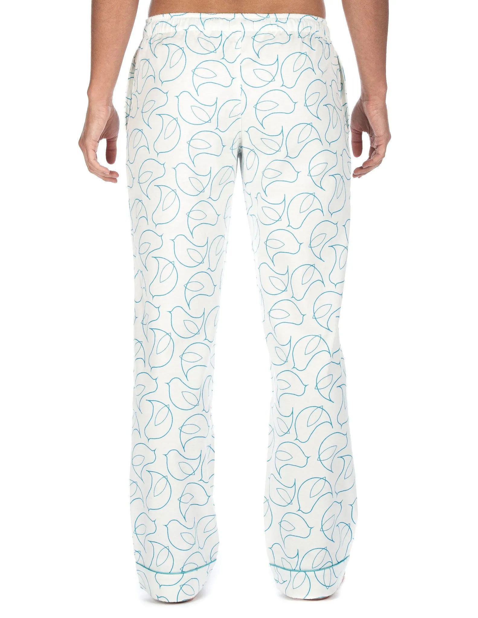 Women's Cotton Flannel Lounge Pants (2 Pack) - Relaxed Fit