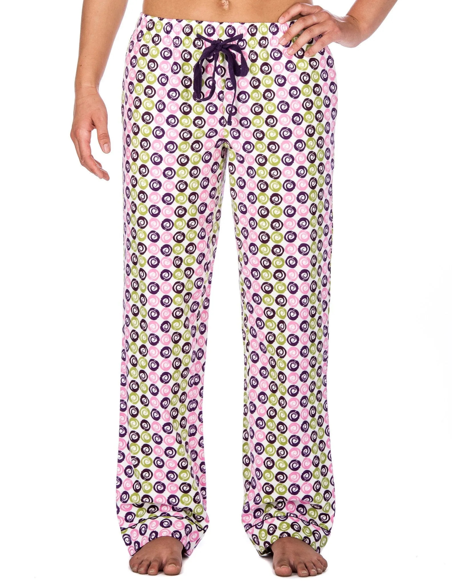 Women's Cotton Flannel Lounge Pants (2 Pack) - Relaxed Fit