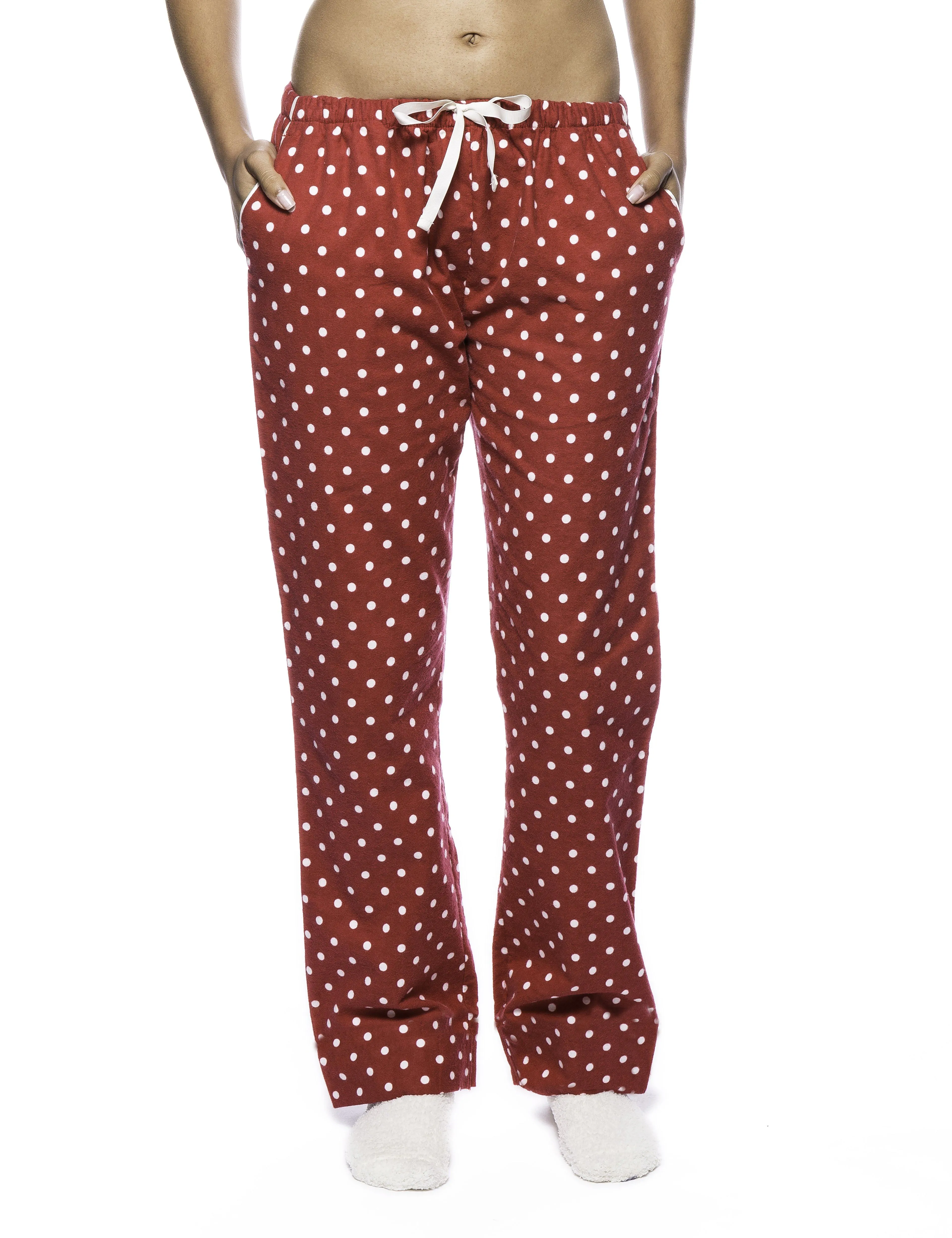 Women's Premium 100% Cotton Flannel Lounge Pants