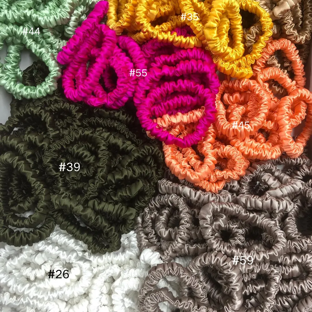 Wormwood silk scrunchies mini