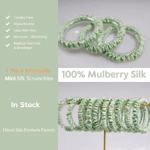 Wormwood silk scrunchies mini