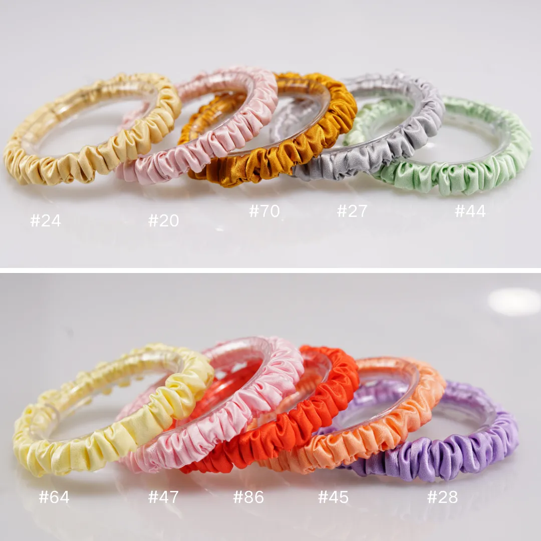 Wormwood silk scrunchies mini