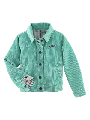 Wrangler Girl's Flannel Lined Corduroy Jacket