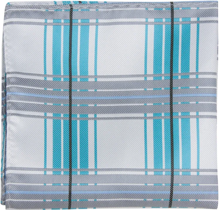 XB3 - Blue/White/Gray Plaid - Varied Widths