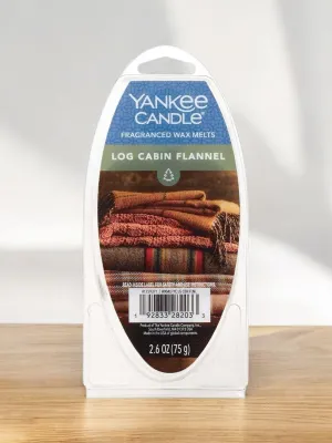 Yankee Candle Wax Melt - Log Cabin Flannel